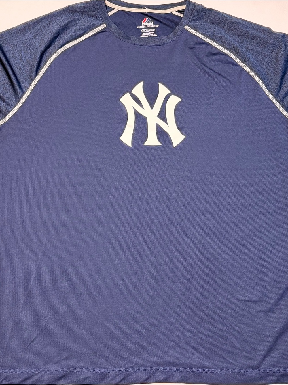 New York Yankees Performance Tshirt Adult Men XXL, Navy Blue‎